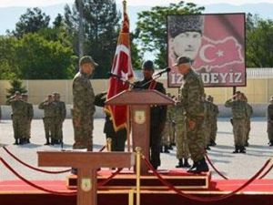 Sancak devir teslim töreni yapıldı 