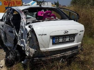 Çorum'da kaza: 4'ü çocuk 8 yaralı