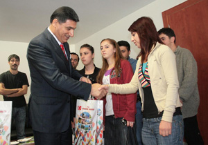 Hakkari gençleri Trabzon'da