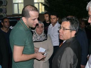 Vali Cirit afet bölgesinde incelemelerde bulundu