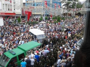 Şehitler sonsuzluğa uğurlandı