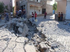 Patlamadan sonra bu hale geldi !