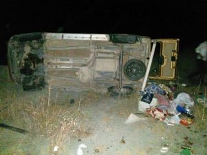 Pöske Dağı’nda kaza: 8 yaralı