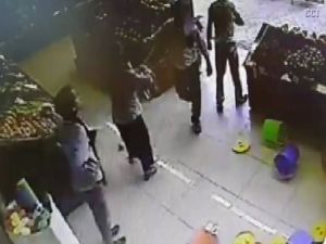 Doğal gaz patlaması kamerada