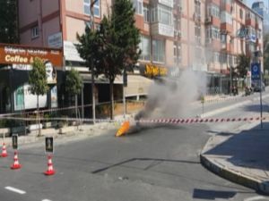 Yeraltından alevler çıktı