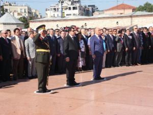 Taksim’de 30 Ağustos töreni