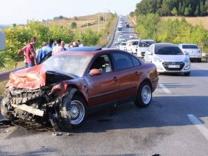 Tatil dönüşü kaza: 7 yaralı