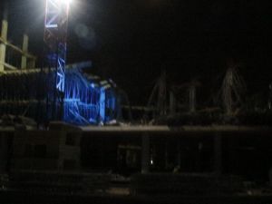 Otel inşaatında göçük: 8 yaralı