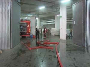 Giyimkent’te korkutan yangın