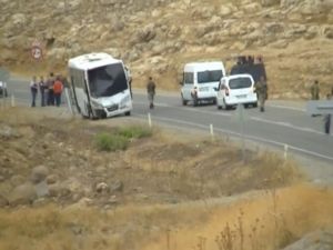 Şırnak’ta polis otobüsüne bombalı saldırı: 5 yaralı