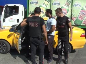 Otogarda taksicilere uygulama