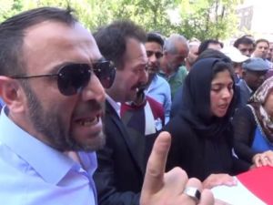 Şehidin cenaze töreninde haykırdı: “PKK’lıların hepsi Ermeni“