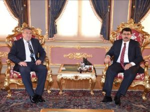 İstanbul Emniyet Müdürü ilk ziyaretini Vali Şahin’e yaptı