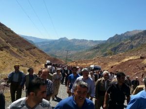 Şırnaklılar PKK terörüne karşı yürüdü