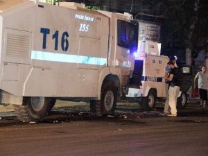 Polise roketli saldırı