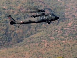 Hakkari-çukurca Güzergahında Yoğun Hava Hareketliliği