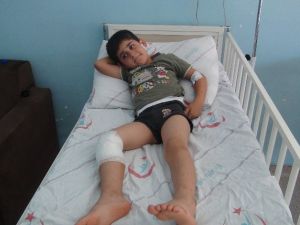 O saldırıda yaralanan uzman çavuş ve çocuğun durumu iyiye gidiyor