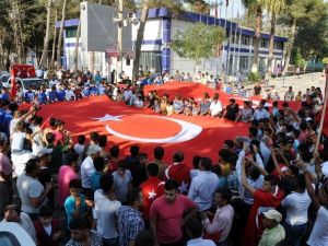 Şanlıurfa’da teröre tepki yürüyüşü