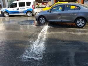 Mecidiyeköy’ü su bastı