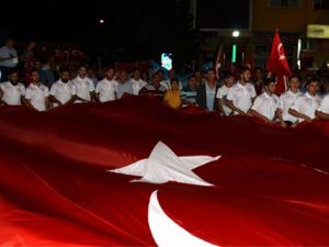 Terörü protesto için Jandarma Komutanlığı’na yürüdüler!