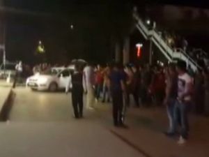 Başkentte gergin gece