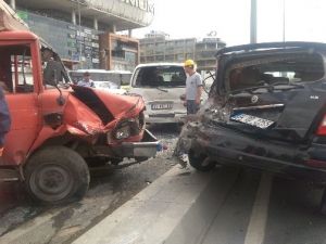 İstanbul’da feci kaza !