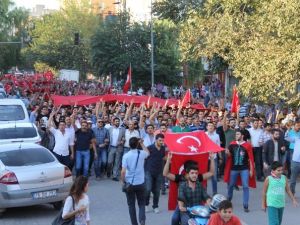 Iğdır’ teröre tepki için yürüyor !