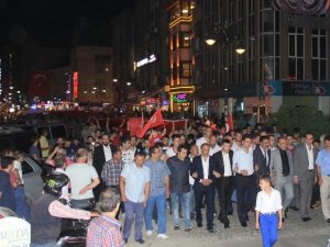Rize’de Teröre Lanet Yürüyüşü