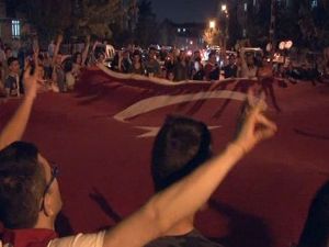 Başkent’te şehit aileleri taziyeleri kabul etti