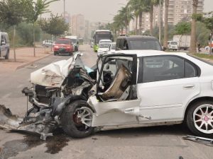 Adana’da inanılmaz kaza: 1 ölü !