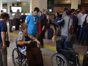 45 dakikalık seyahat 17 saat sürdü