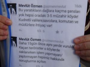 Vali yardımcısının attığı tweet adliyelik oldu