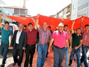 Trabzon'da teröre tepki yürüyüşü