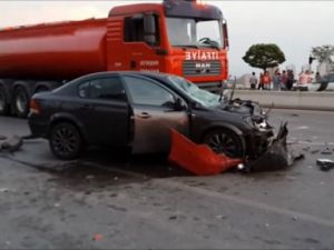 Başkent’te feci kaza: 1 ölü, 8 yaralı