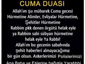 Şehit eşinin paylaştığı dua yürekleri burktu