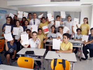 Öğrencilerden askerlere duygu dolu mektuplar