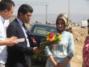 Yeni atanan öğretmenlere sürpriz