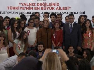Emine Erdoğan şehit çocuklarını unutmadı