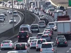İstanbul’da bayram trafiği yoğunluğu