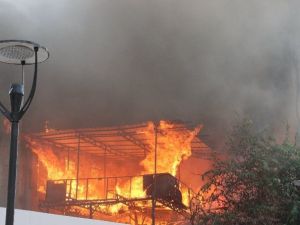 Hatay’da korkutan yangın