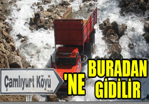 Trabzon'da yol çilesi