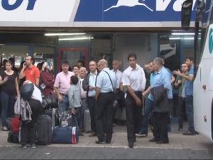 İstanbul Otogarı’nda bayram yoğunluğu