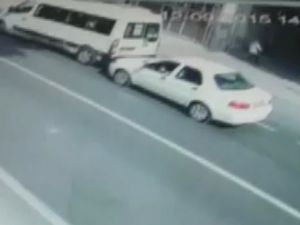 PKK’lı teröristin saldırı anı kamerada