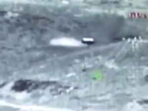 Böyle patlatıldı !