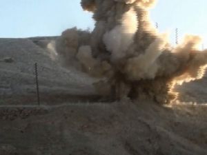 Esrarengiz cisim emniyeti alarma geçirdi