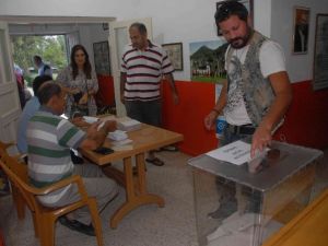 Muğla’da bir köy sandığa gitti