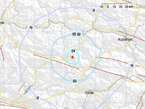 Simav’da korkutan deprem !