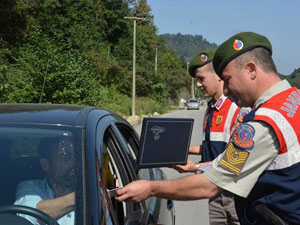 Trabzon'da Jandarma'dan örnek uygulama!