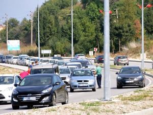 Çanakkale Boğazında trafik yoğunluğu
