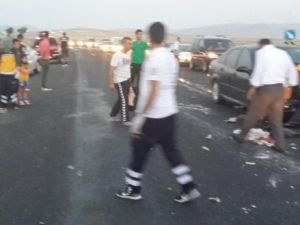 Aksaray’da kaza: 4’ü çocuk 9 yaralı